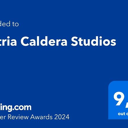 Ostria Caldera Studios Oía Exteriör bild