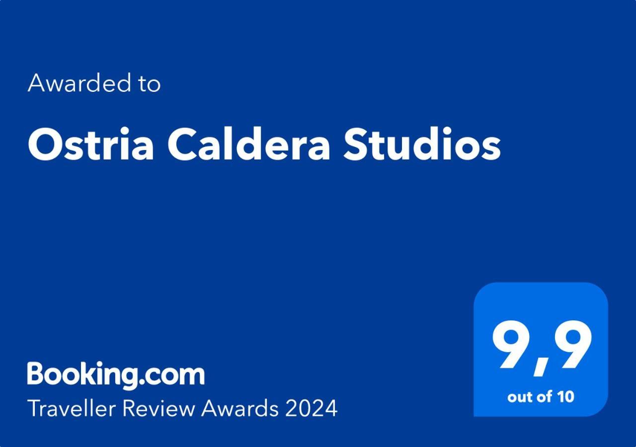 Ostria Caldera Studios Oía Exteriör bild